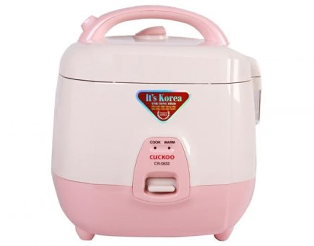 Nồi cơm điện 1.0L Cuckoo CR-0632 - Hồng